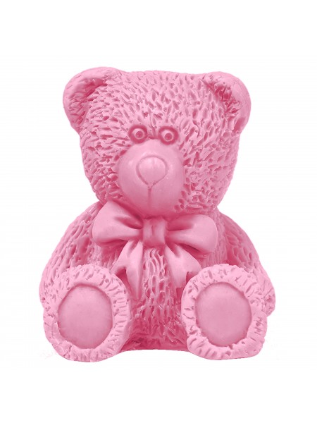 Happy Soaps - Small bear pink