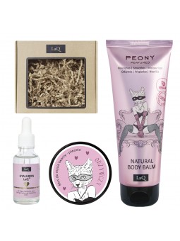 Set: Hyaluron serum + Lotion + Face mousse PEONY