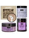 Set: Body mousse + Face butter + Body cream + Candle FORGET-ME-NOT