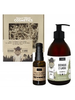 Set: Extremely wild shampoo + Face'N' Beard Oil + Glycerin Soap - WILD BOAR