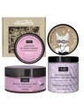 Set: Body mousse + Face mousse + Body butter + Face butter PEONY