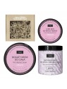 Set: Body washing mousses + Body care cream + Face Cleansing Mousse PEONY