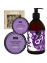 Set: Shower Gel + Body Cream + Face Cleansing  Mousse FORGET-ME-NOT 69