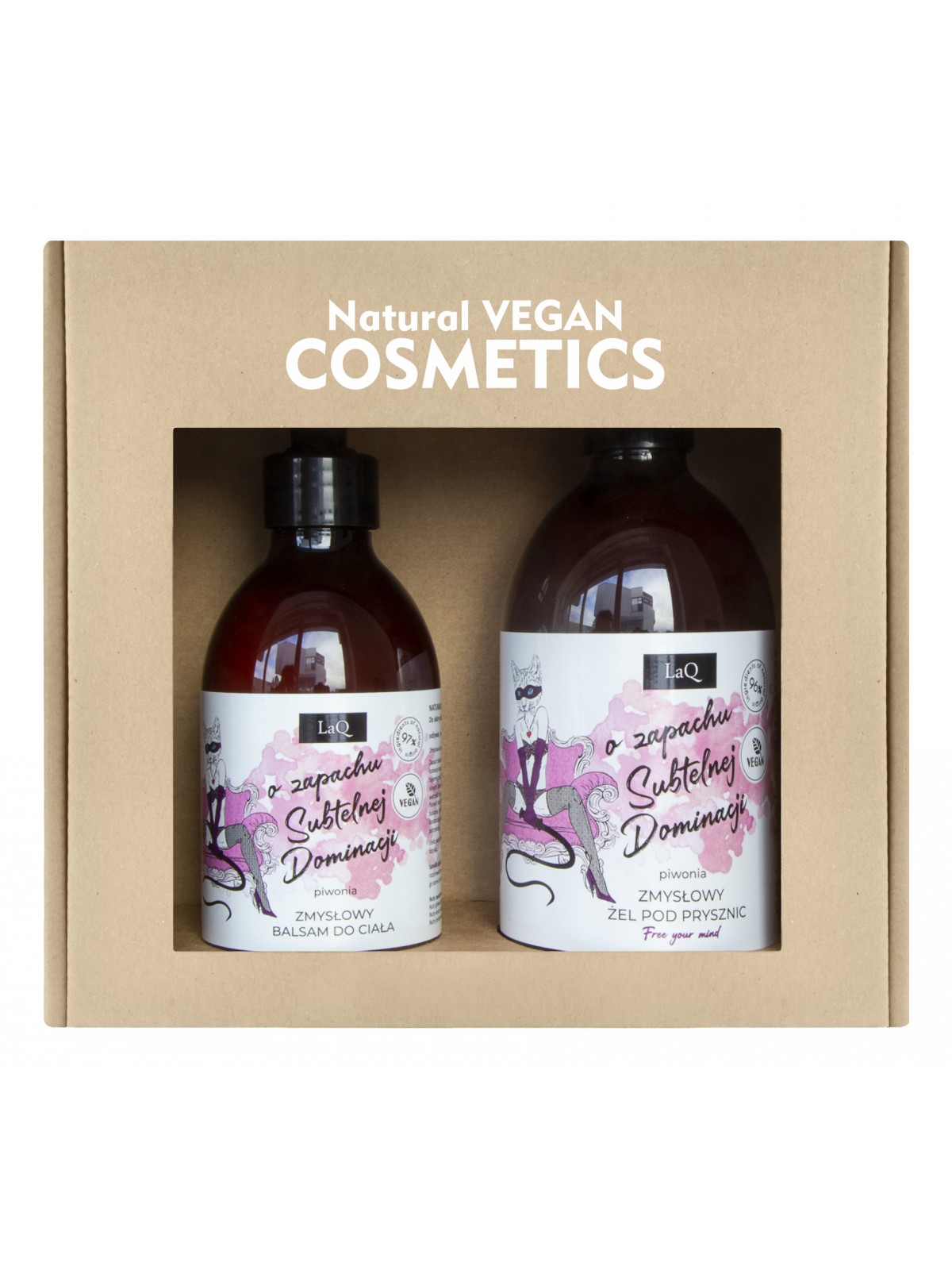 Set: Shower Gel for women + Lotion - PEONY limited