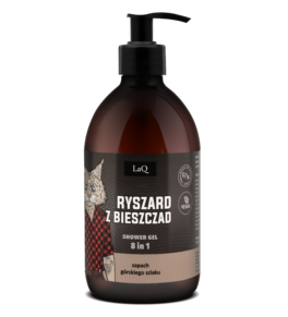 LaQ żel 500 ml Ryszard z Bieszczad 8 w 1 czarny