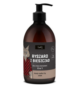 LaQ żel 500 ml Ryszard z Bieszczad 8 w 1 czarny
