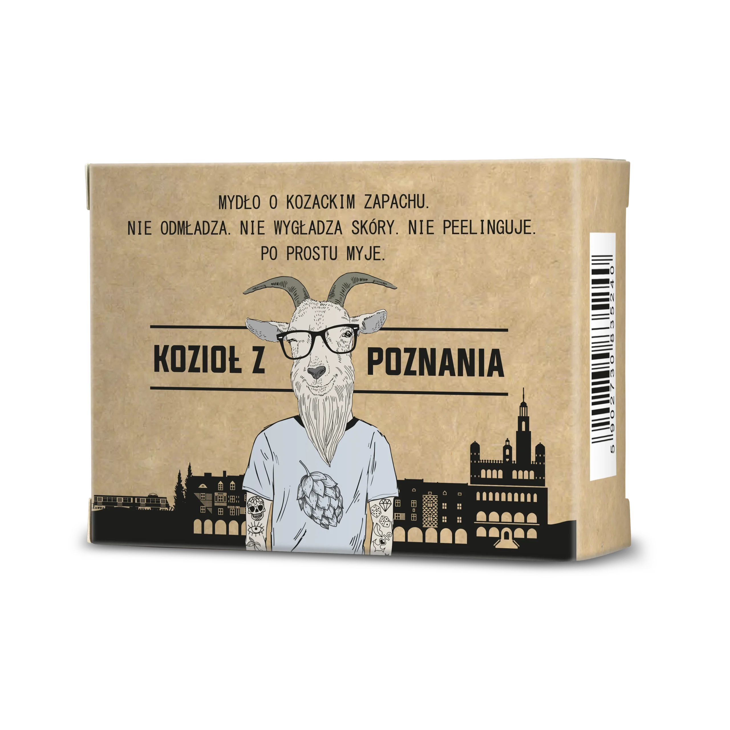 LaQ mydło w kostce 85 g Kozioł z Poznania