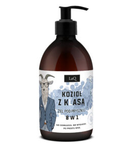 żel pod prysznic LaQ Kozioł z Klasą 500 ml w butelce z pompką