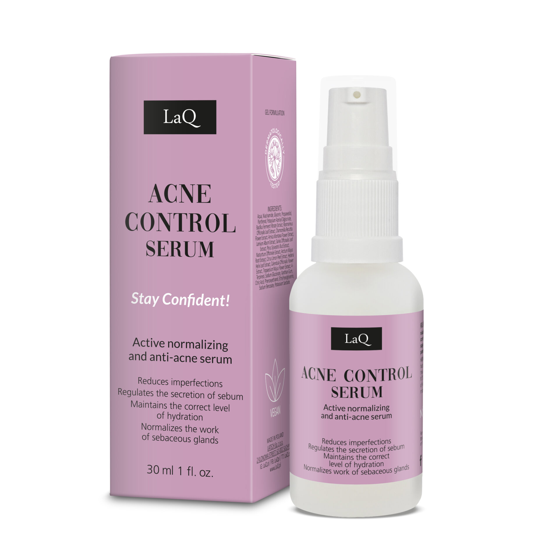 LaQ serum Acne Control w buteleczce 30 ml