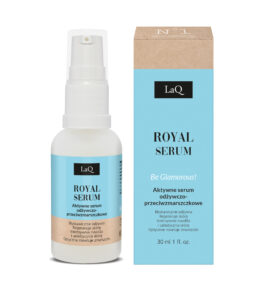 LaQ Serum ROYAL Be Glamorous aktywne serum odżywczo-przeciwzmarszczkowe 30 ml
