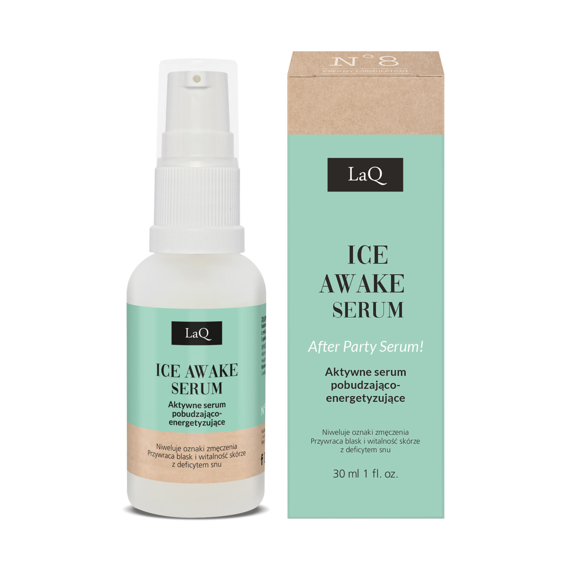 LaQ Serum ICE AWAKE After Party Serum aktywne serum pobudzająco-energetyzujące 30 ml