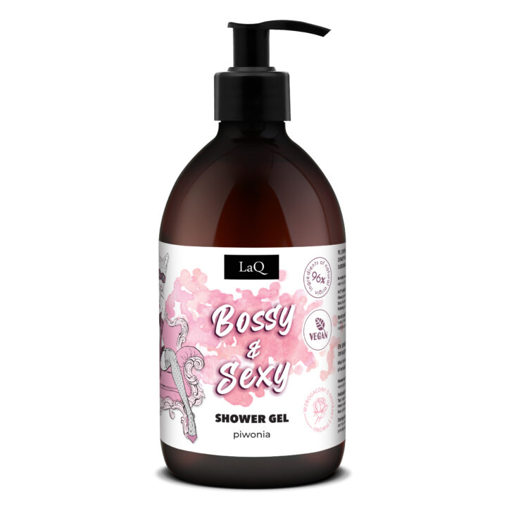 LaQ żel pod prysznic Piwonia Bossy&Sexy 500 ml