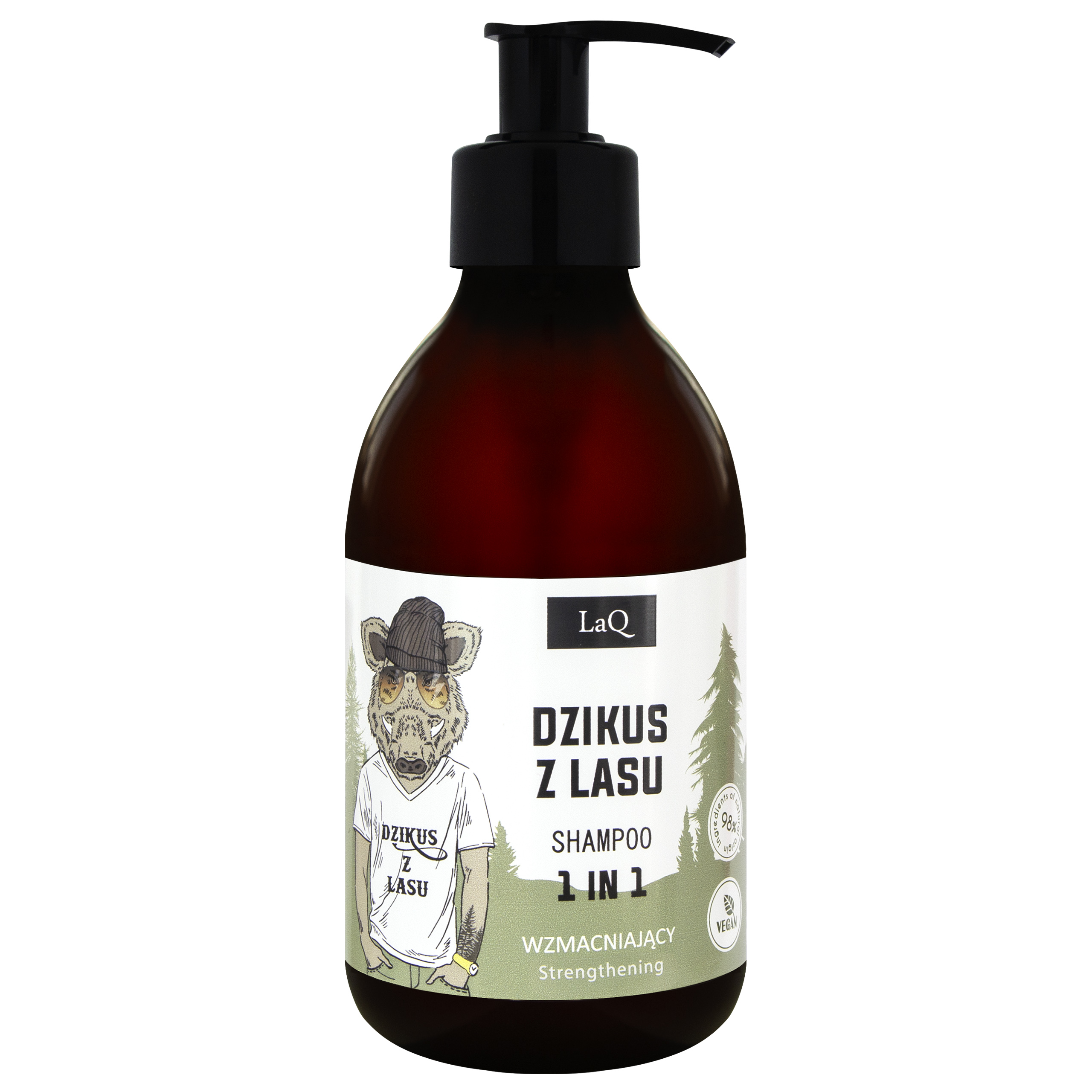 Zestaw z Mycia Wzięty DZIKUS Z LASU - Z NAKLEJKĄ DLA NAJLEPSZEGO FACETA - Image 3