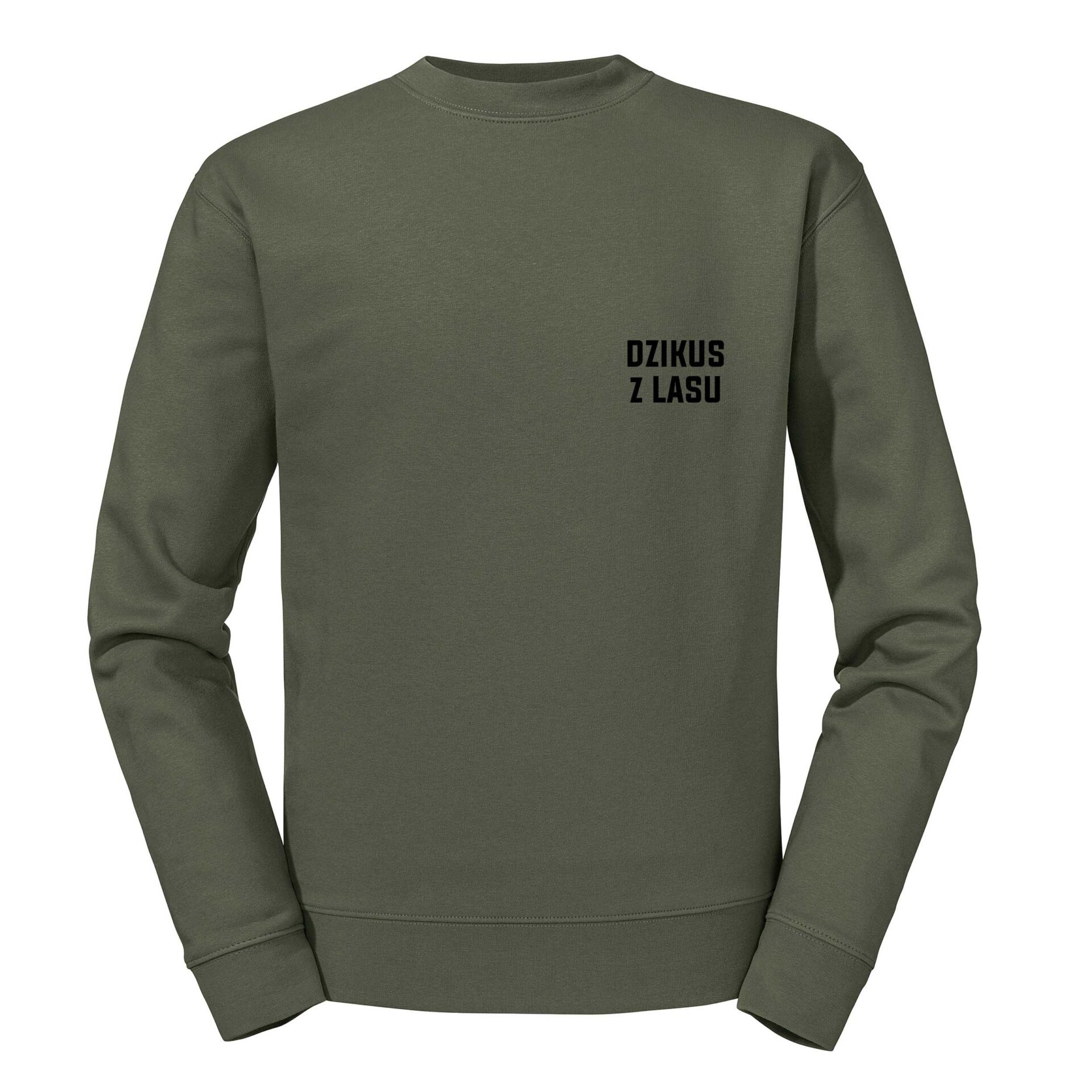 LaQ bluza Dzikus z Lasu w kolorze oliwowym przód