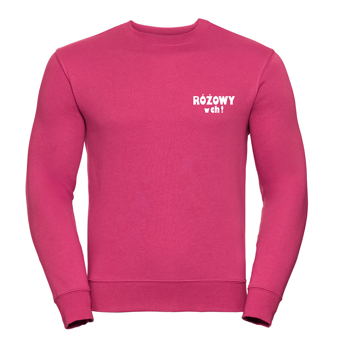 Shots! bluza unisex Różowy w Ch! przód