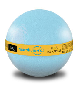 LaQ niebieska kula kąpielowa Marakuja 135 g